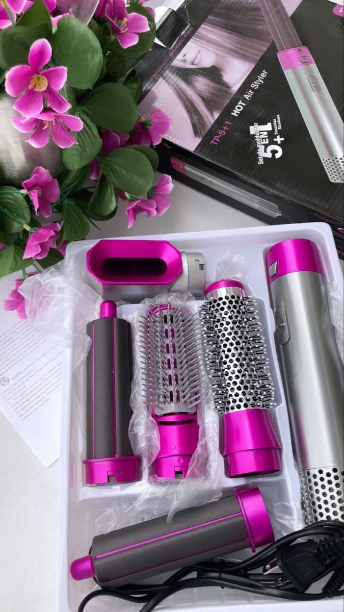 5-in-1 Hot Air Brush Hair Styler
